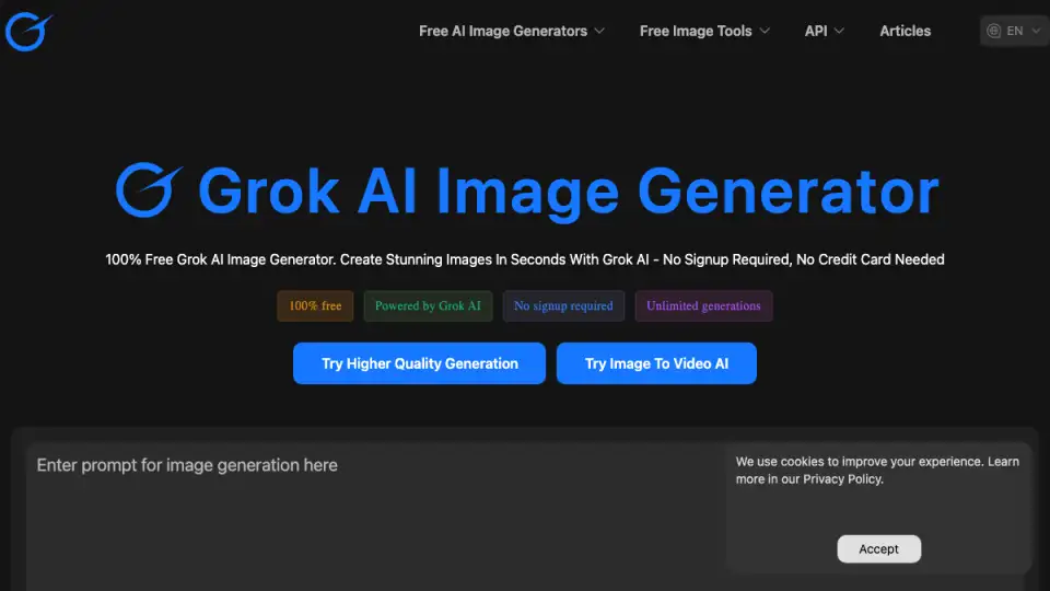 Grok AI Image Generator: Image generation & design