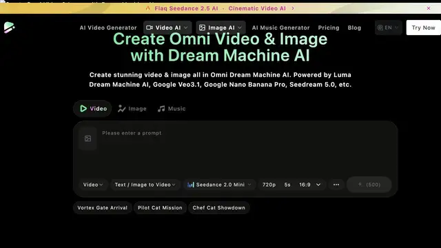 Dream Machine AI Hug: Video creation & storytelling
